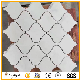  Classic White Marble Mosaic with Flat, Hexagon, Chevron, Lantern, Rhomboid Shape