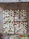  White/Yellow/Green Marble Onyx Mosaic for Flat, Hexagon, Chevron, Lantern, Rhomboid Shape