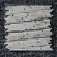 Linear Strips White/Beige/Brown Bathroom Wall/Flooring Kitchen Backspalsh Marble Mosaic Tile