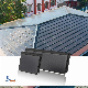 BIPV Flat Solar Tiles CIGS 100W Glass Solar Flat Roof Mount System Solar Roof Tiles
