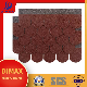 Waterproof Colored Stone Coated Fiberglass Asphalt Roofing Shingle