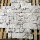 SMC-Cc232 China Natural White Marble Cement Back Stone Veneer