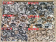  12X24 Multi Color Stone Exterior Ceramic Wall Tile for Villa