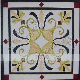 Marble Luxury Design Pattern Artistic Style Square Mosaic Tile Modern Flooring Tile