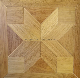 Golden Color Teak Wood Square Parquet Design Engineered Wood Flooring