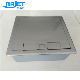 Stainless Steel Cover Steel Outlet Box with 4 Positions for 86type Sockets