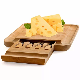 Slide out Bamboo Cheese Board Sets with 4 knives