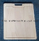 Rubber Wood Chopping Board with Handle and Groove manufacturer