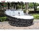 Customized Outdoor Home Hotel Garden Furniture Daybed Cabana Gazebo Sofabed Sunbed