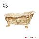  Home Use Solid Stone House Decorative Large Lion Head Marble Bathtub Mbd-01