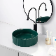 Sanitary Ware Hand Wash Basin Cabinet Color Glazed Chaozhou Ceramic Bathroom Sink manufacturer