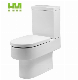 European Quality Super White Room Saved Two Pieces Wc Toilet Sanitaryware