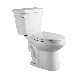 Chaozhou Factory Sanitary Ware Cheap Price Ceramic Elongated Economy Side Button America Standard Two Piece Toilet Sets manufacturer