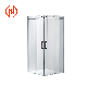 Hot Sale Simple Design Home Bathroom Sliding Glass Shower Steam Room Frame manufacturer