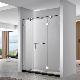  Foshan Shower Enclosure Factory Customized Bathroom Hinge Shower Door