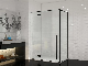 Factory Customized Hotel Bathroom Glass Corner Entry Enclosures Shower Enclosure