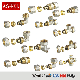  High Quality Brass Tube Plumbing Hose Compression Pipe Fittings