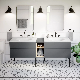  Prina Best Selling Ceramic Basin Bathroom Vanities Furniture Wooden Bathroom Cabinet