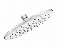 9" Single Function ABS Round Sanitary Ware Bathroom Shower Head Overhead Shower Rainfall Shower Rainshower Rain Shower