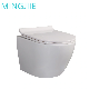  Wholesale Round One Piece Tankless Toilet Bowl Sanitary Ware Ceramic Floor Mounted Wall Hung Toilet