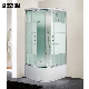 Wholesale High Tray Bath Shower Cabin with Acid Glass Door manufacturer