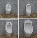 Wall Mounted Urinal Ceramic Sanitary Ware Bathroom Water Saving Men Urinal manufacturer