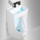  Modern Bathroom Men′s Wall-Mounted White Ceramic Toilet Bowl Basin with Gravity Flushing and Sensor Urinal