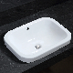  Rectangle Boat Round Shape Art Basin porcelain Bathroom Sink Ceramic Sanitaryware Art Basin Vessel Sink Countertop Sanitary Ware