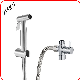 304 Stainless Steel Shower Set Spray Bidet Tap Bathroom Toilet Head Handheld with Flexible Hose and Holderhandheld