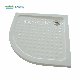 2021 Hot Sale Sanitary Ware 100 X 100 Cm Customized Quadrant Fan Shape Pan Pure Acrylic Shower Tray