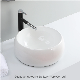 Ceramic Modern Porcelain Hand Wash Basin Counter Top Art Basin Wash Basin Bathroom Basin White Color Sanitary Ware manufacturer