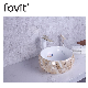 Chinese Sanitary Ware Porcelain Ceramic Bathroom Wash Hand Vanity Lavabo Good Quality Artistic Basin