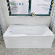 CE Fiberglass and Shower Tub Extra Deep Rectangular 2 Walls Apron 60 X 32 Acrylic Alcove Bathtub manufacturer