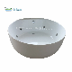 CE Sale New 1300 mm Acrylic Soaking Tub One Piece Small Round Shower Bathtubs