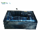  Single Apron Massage Bathtub Whirlpool Jets for Two Person