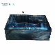 Single Apron Massage Bathtub Whirlpool Jets for Two Person