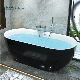 CE Oval 1400 mm Bath Tub Easy to Clean Acrylic Freestanding Bathtubs