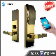 Wireless Electronic Keyless Mortise Door Handle RFID Smart Lock for Hotel manufacturer
