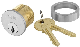  Cylinder American ANSI Grade Rim Door Lock Cylinder Key Lock