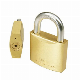  High Security Brass Padlock with Crossed Key (020)