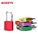 Automatic Pop-up Aluminum Padlock Bright Anodized Anti-UV Spark and Corrosion Resistance for Industrial Lockout-Tagout