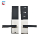 Electronic Mortise Door Cylinder Lock Handle for Hotel Doors