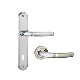 Modern Style Indoor Dual Latch Room Door Panel Handle Lock with Key manufacturer