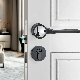 Zinc Alloy Mortise Lock Bedroom Door Lock Lever Handle for Interior Doors