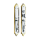 European Style Luxury Exterior Entrance Double Door Locksets with Keys for Villa manufacturer