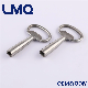 Stainless Steel 316 Cam Lock Key, Toolbox Lock Key, Cabinet Door Lock Key, Triangle Key OEM Customized