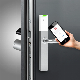 Narrow Scandinavian Smart Electronic Handle Lock for Hotel and Office manufacturer