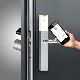 Narrow Scandinavian Smart Electronic Handle Lock for Hotel and Office