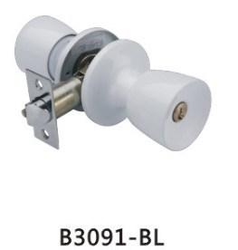 Good Quality Cheaper Price Iron Tubular Knob Round Lock (607PB-PS, ET, BK)