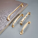 Zinc Alloy Handle Chinese Style Golden Cabinet Door Pull Door Handle